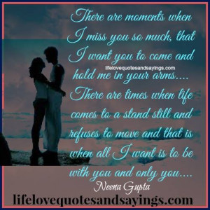When I Miss You So Much..