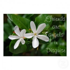 Angel Quotes - Friends are angels in disguise