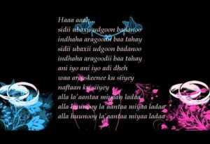 Somali Love Songs Lyrics