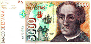 attributed to artist pedro berruguate columbus maps columbus left ...