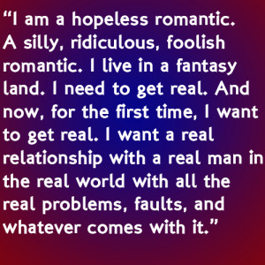 hopeless romantic quotes i am a hopeless romantic