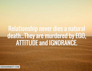 Attitude And Ego Quotes