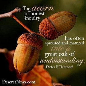 Honest inquiry = understanding