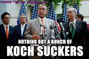 The Republican Koch Suckers