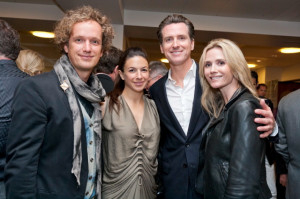 Yves Behar Sabrina Buell Mayor Gavin Newsom Jennifer Siebel picture