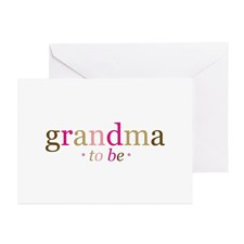 Grandma to be (fun) Greeting Card for