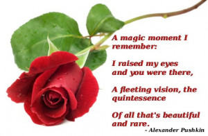 magic moment I remember: