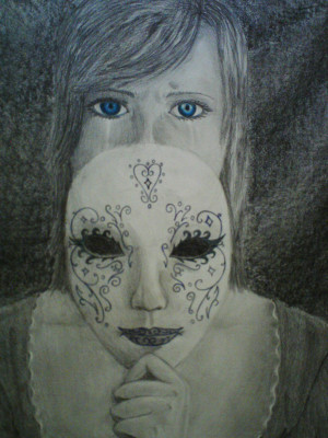 Hiding behind a Mask by Elevarta