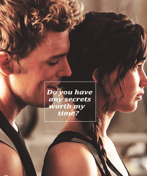 The Hunger Games Katniss & Finnick-Catching Fire