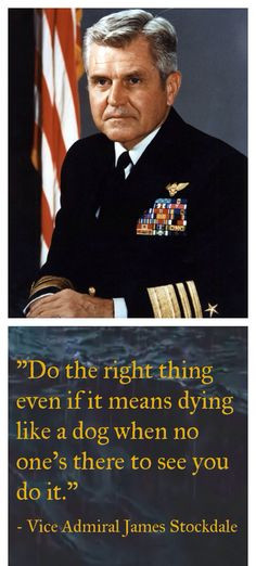 navy pilot more north american james stockdale character quotes ...