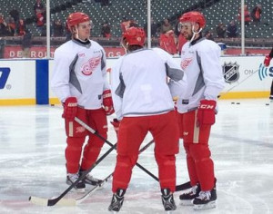 Red Wings Justin Abdelkader...