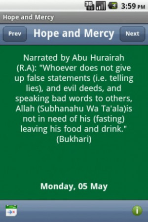 View bigger - 365 Sayings : Prophet Muhammad for Android screenshot