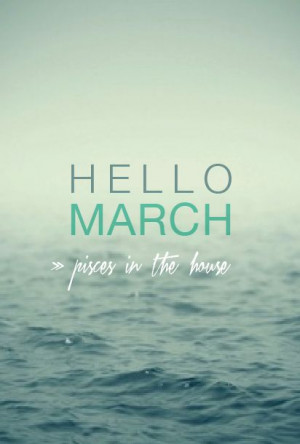 Hello March 2015 Quotes Images and Saying Photos