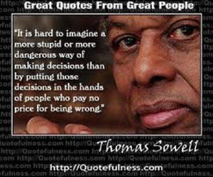 Thomas Sowell on Putting Decisions in People's Hands