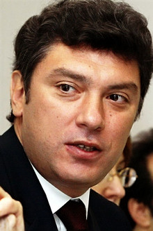 Boris nemtsov, opposition leader,