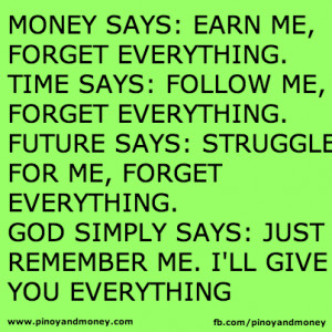 Pinoy and Money Quote of the Day March 10, 2013