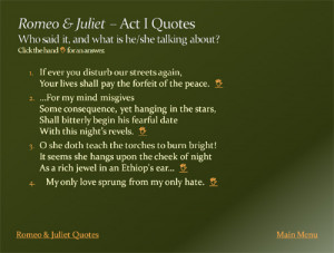 Romeo Quotes