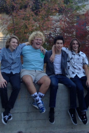 Bo Mitchell, Jack Kilmer, Nat Wolff, Andrew Luthern of Palo Alto the ...