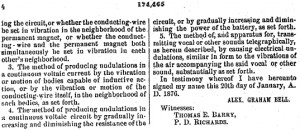 Alexander Graham Bell - First Telephone Patent