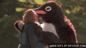 Billy Madison Penguin The penguin doesn't like where
