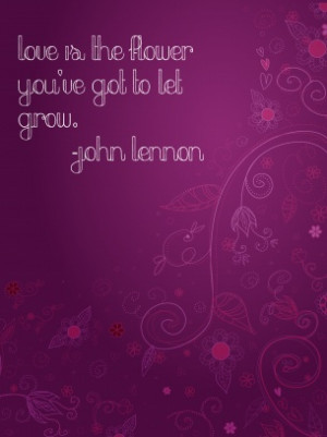 Lennon Love Quotes