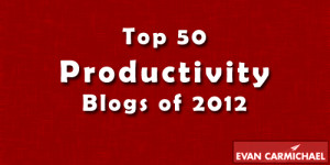 Top 50 Productivity Blogs of 2012