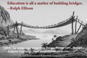 education is building bridges