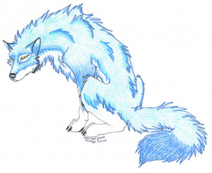 The Winter Spirit Lineart Reikohattori