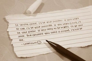 Quotes and Infographics / Anytime you need a friend, I’ll just be me ...