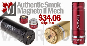 NOW IN COLOR! - Authentic Magneto II Telescopic Mech Mod $34.06