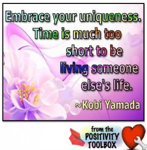 Unique quotes, best, meaningful, sayings, kobi yamada