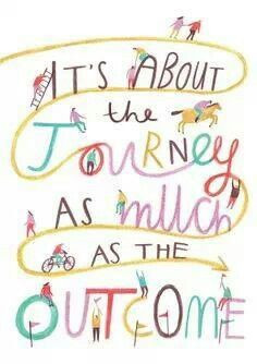 Its about the journey..