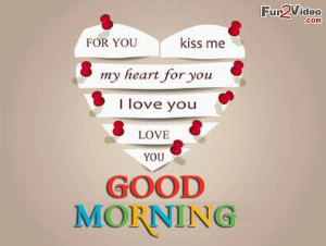 Good morning i love you is a good morning image with love quotes to ...