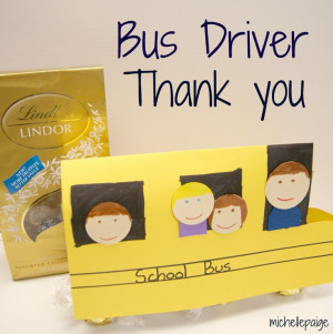 Bus Driver Thank You gift