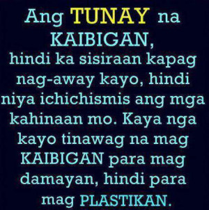 Tagalog Quotes Tungkol SA Kaibigan