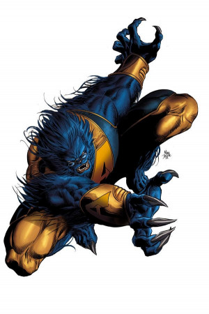 time X-Man, part time Avengers, always furry. Beast, Comics Art, X Men ...