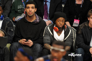 Drake: Hey...yo...yo Wayne...LOOK! If we go to this club tonight, they ...