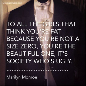 ... society who's ugly.