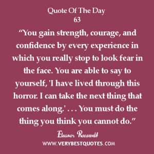 Inspirational Quotes About Strength And Courage