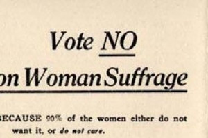 Insulting Anti-Women's Suffrage Postcards