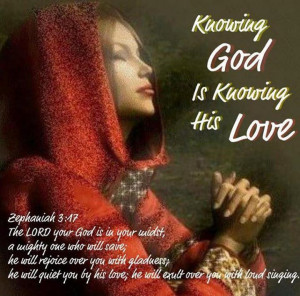 Knowing God....