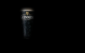 Guinness, beer, beer glass, a dark background, drop, cold wallpapers ...