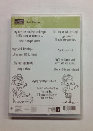 Here is one card I made using this set.