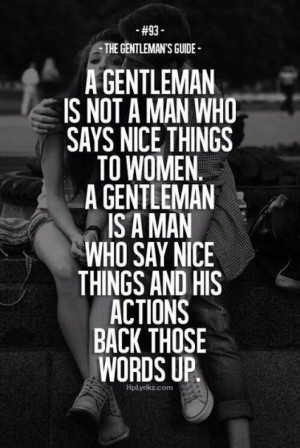 Gentleman's code