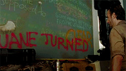 gif graffiti quote 1x12 twd the walking dead clear carl grimes ...