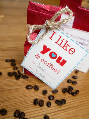 ... the Love #11: I like you and coffee! {valentine ideas for coworkers