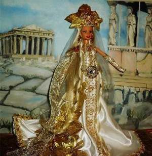 Greek Goddess The Harvest Barbie Doll Ooak Mythology Greece