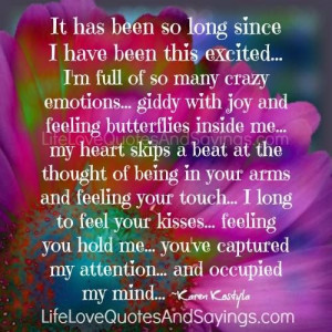 ... Quotes Lif, Feelings Butterflies, My Heart, Im So Excited Quotes, Love