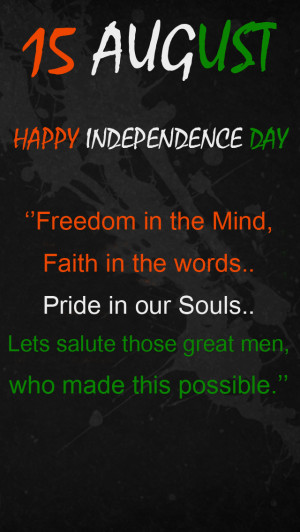15 August Independence Day Quotes