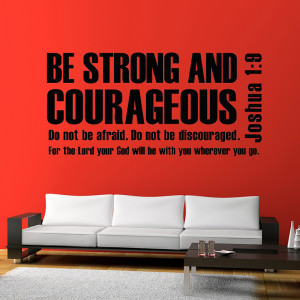 Mix-Wholesale-Order-Joshua-1-9-Be-Strong-And-Courageous-Bible-Verse ...